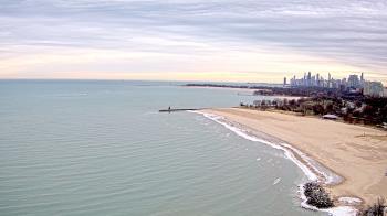 Weather camera view of Edgewater Beach.
