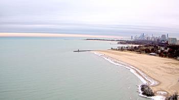 Weather camera view of Edgewater Beach.