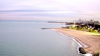 Weather camera view of Edgewater Beach.