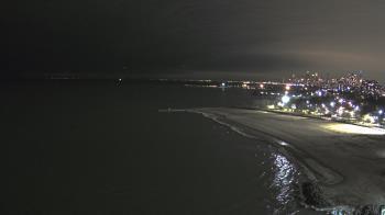 Weather camera view of Edgewater Beach.
