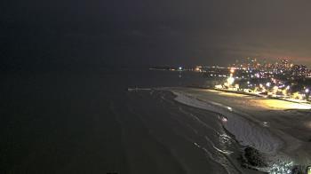 Weather camera view of Edgewater Beach.