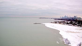 Weather camera view of Edgewater Beach.