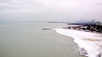 Weather camera view of Edgewater Beach.