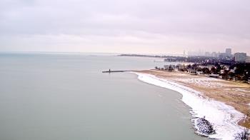 Weather camera view of Edgewater Beach.