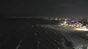 Weather camera view of Edgewater Beach.