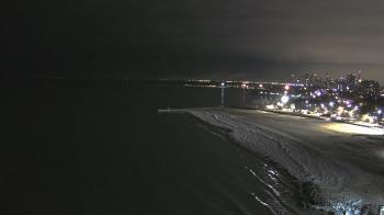 Weather camera view of Edgewater Beach.