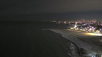Weather camera view of Edgewater Beach.