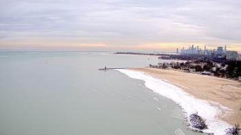 Weather camera view of Edgewater Beach.