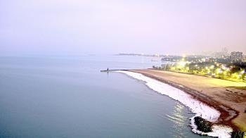 Weather camera view of Edgewater Beach.