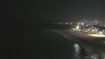 Weather camera view of Edgewater Beach.