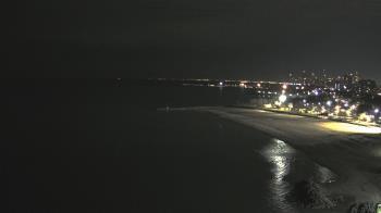 Weather camera view of Edgewater Beach.