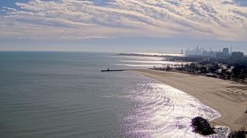 Weather camera view of Edgewater Beach.