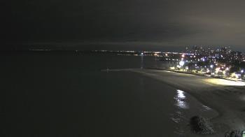 Weather camera view of Edgewater Beach.