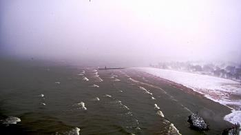 Weather camera view of Edgewater Beach.