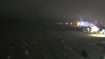 Weather camera view of Edgewater Beach.