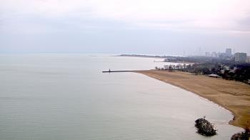 Weather camera view of Edgewater Beach.