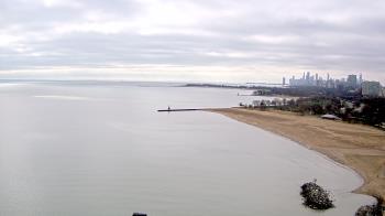 Weather camera view of Edgewater Beach.