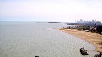 Weather camera view of Edgewater Beach.