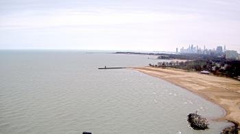 Weather camera view of Edgewater Beach.