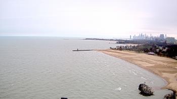 Weather camera view of Edgewater Beach.