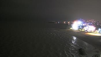 Weather camera view of Edgewater Beach.