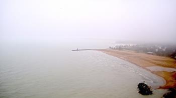 Weather camera view of Edgewater Beach.