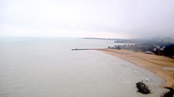 Weather camera view of Edgewater Beach.