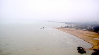 Weather camera view of Edgewater Beach.