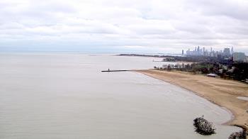 Weather camera view of Edgewater Beach.