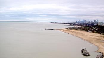 Weather camera view of Edgewater Beach.