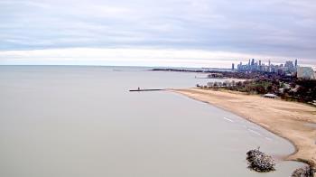 Weather camera view of Edgewater Beach.