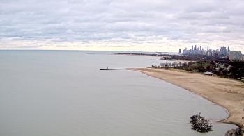 Weather camera view of Edgewater Beach.