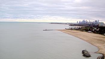 Weather camera view of Edgewater Beach.