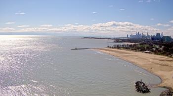 Weather camera view of Edgewater Beach.
