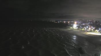Weather camera view of Edgewater Beach.