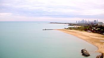 Weather camera view of Edgewater Beach.