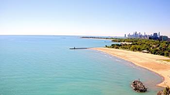Weather camera view of Edgewater Beach.