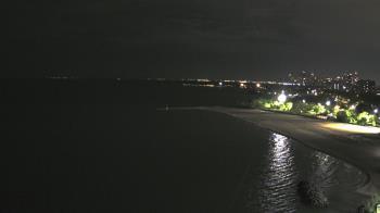 Weather camera view of Edgewater Beach.