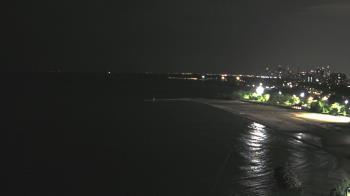 Weather camera view of Edgewater Beach.