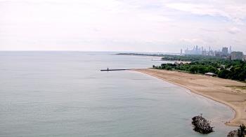 Weather camera view of Edgewater Beach.