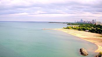 Weather camera view of Edgewater Beach.