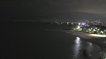 Weather camera view of Edgewater Beach.
