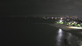 Weather camera view of Edgewater Beach.