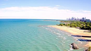 Weather camera view of Edgewater Beach.