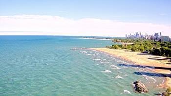 Weather camera view of Edgewater Beach.