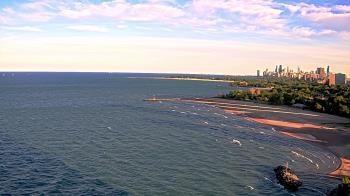 Weather camera view of Edgewater Beach.