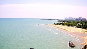 Weather camera view of Edgewater Beach.