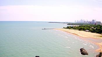 Weather camera view of Edgewater Beach.