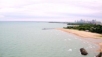 Weather camera view of Edgewater Beach.