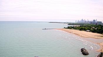 Weather camera view of Edgewater Beach.